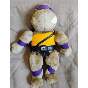 TMNT Teenage Mutant Ninja Turtles Donatello Plush  Mirage Studios 1988 Vtg